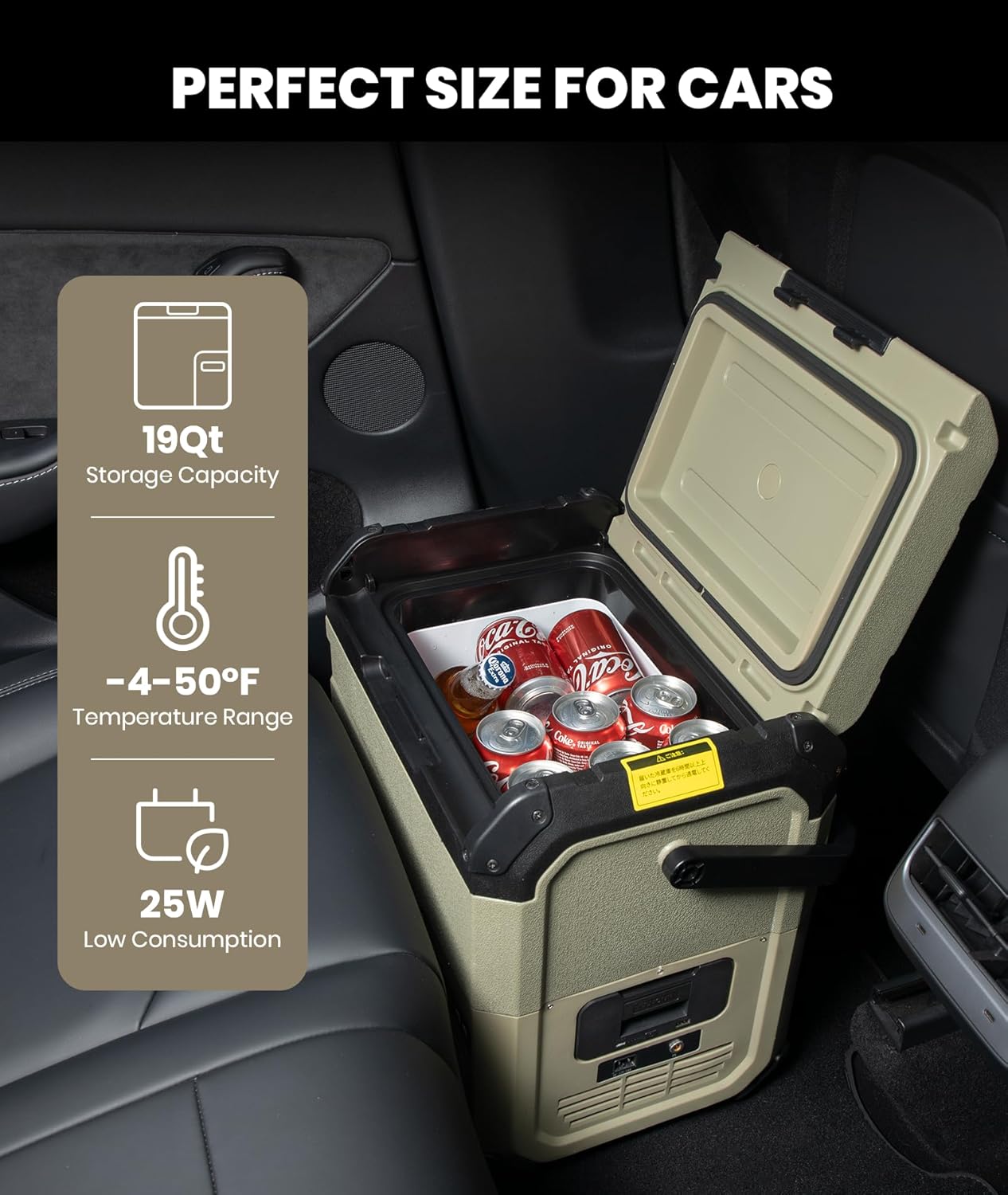 EENOUR D18 12 Volt Car Refrigerator 19Qt/18L